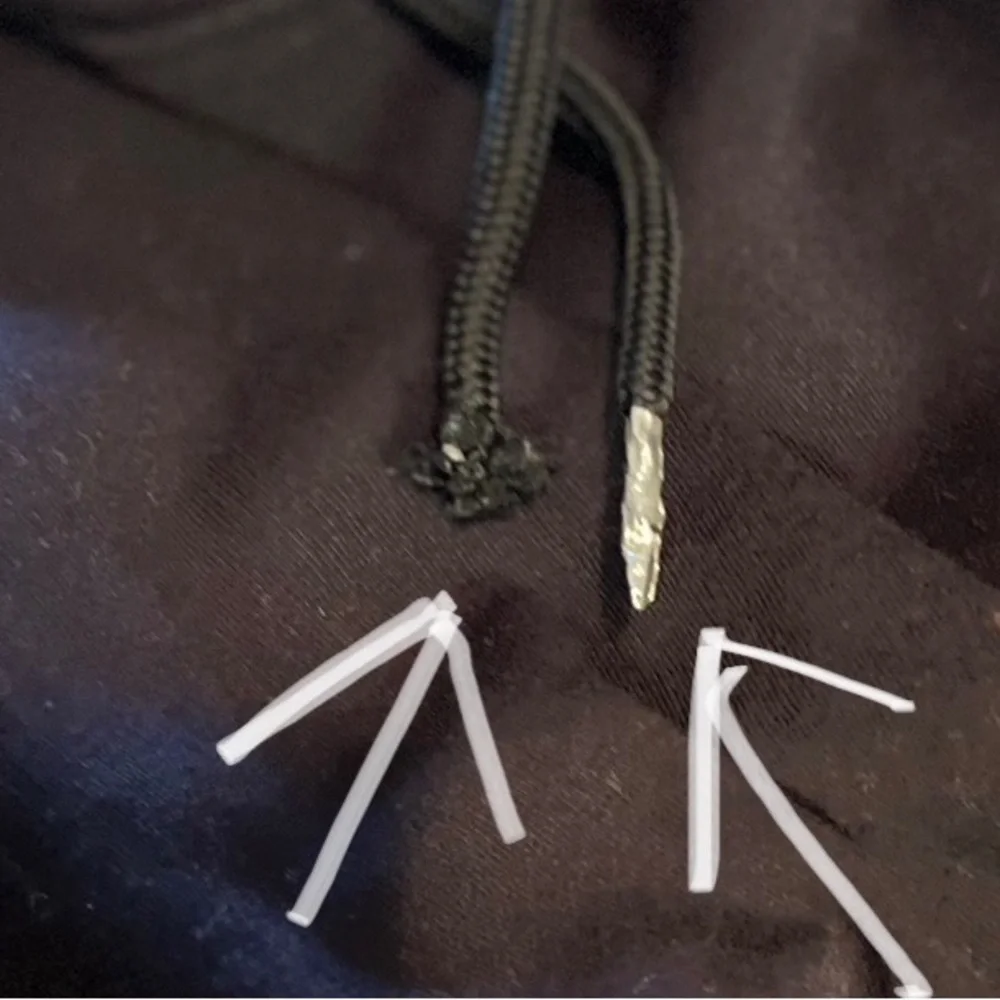 3/$19 Kronstadt Lars black Recycled cotton hoodie sweatshirt